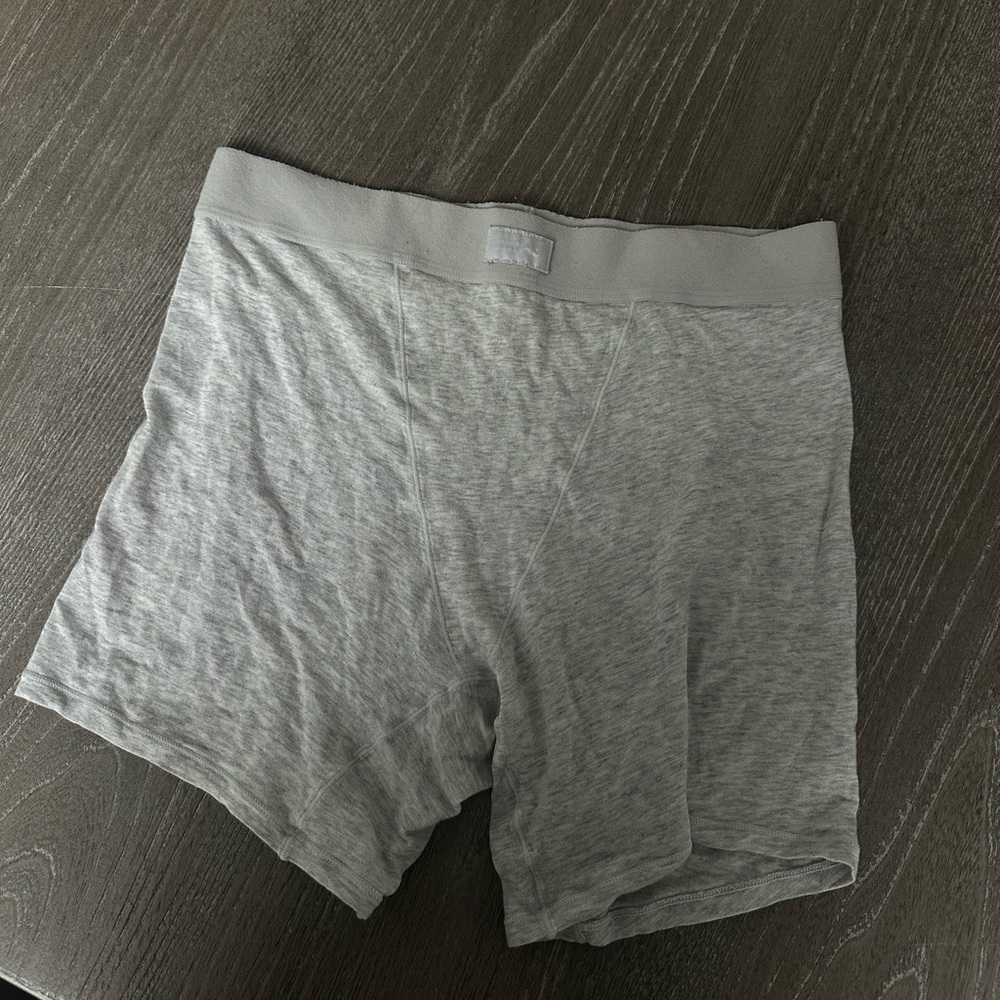 Heather grey skims shorts